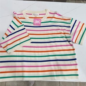 Vine & Love Multicolor Striped Blouse